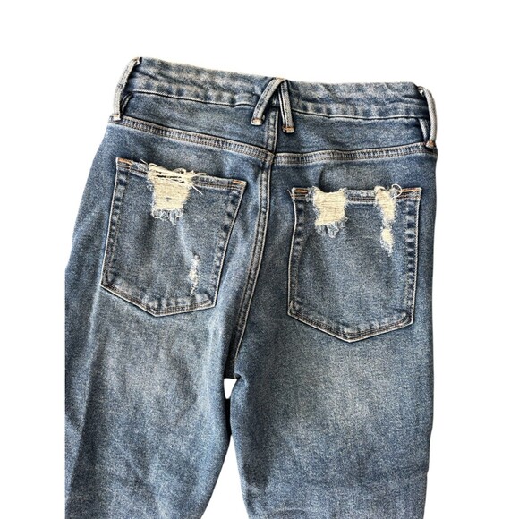 Good American GOOD CURVE‎ STRAIGHT JEANS GCS127T Blue312 Size 4/27 - Picture 8 of 11